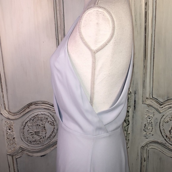 LUSH Softest Blue Spaghetti Strap Maxi Dress Size Medium - Picture 8 of 13